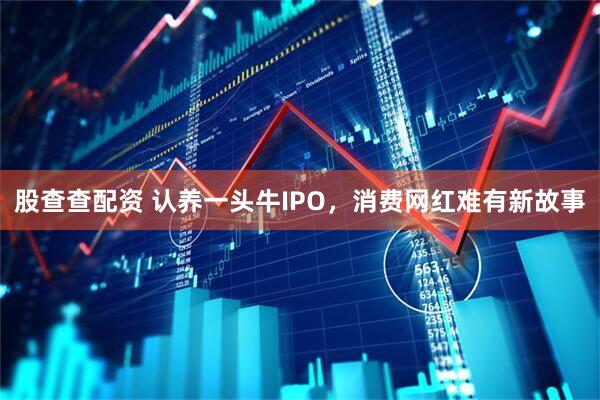 股查查配资 认养一头牛IPO，消费网红难有新故事